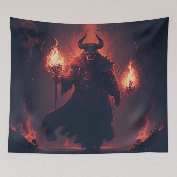 Item preview, AI: The Torchbearer of Hell designed and sold by DarknessEnsured.