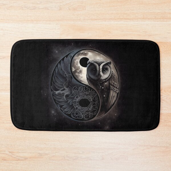 Item preview, Yin And Yang Owl designed and sold by PipikaArt.