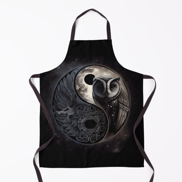 Item preview, Yin And Yang Owl designed and sold by PipikaArt.