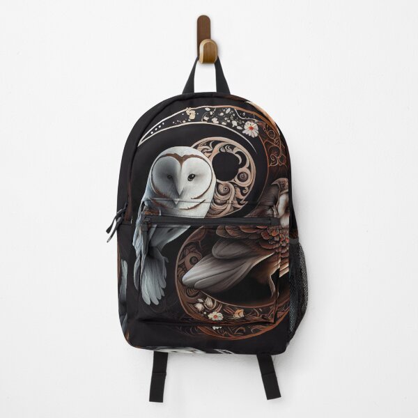 Item preview, Yin And Yang Owl designed and sold by PipikaArt.