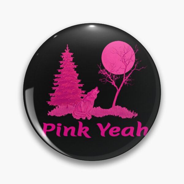 Aperçu de l'œuvre Hurlement au motif de la lune créée et vendue par Pink  Yeah.