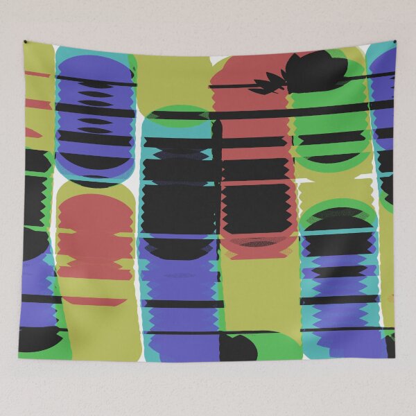 Item preview, Caterpillars Abstract designed and sold by Sharon Schwalbe.