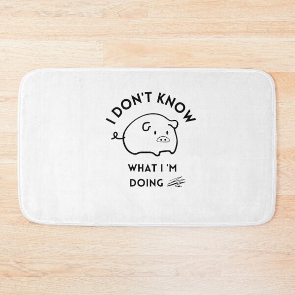 Item preview, funny quote, i don't know what i'm doing, silly quote designed and sold by AZIRRU ⭐⭐⭐⭐⭐ (954 reviews).