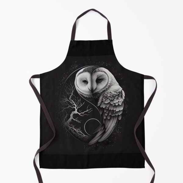 Item preview, Yin And Yang Owl designed and sold by PipikaArt.