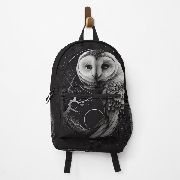 Item preview, Yin And Yang Owl designed and sold by PipikaArt.