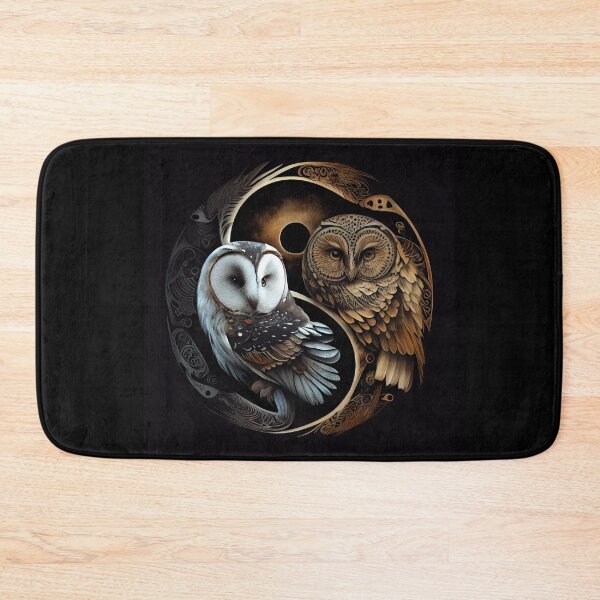 Item preview, Yin And Yang Owl designed and sold by PipikaArt.