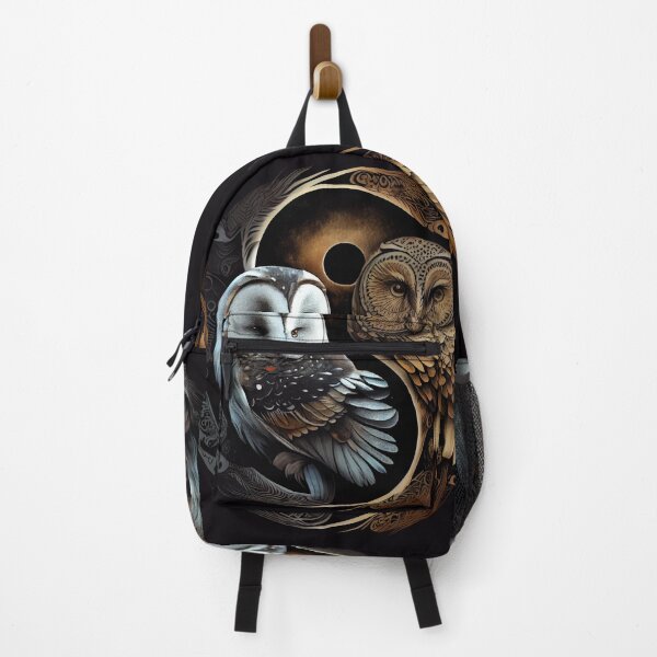 Item preview, Yin And Yang Owl designed and sold by PipikaArt.