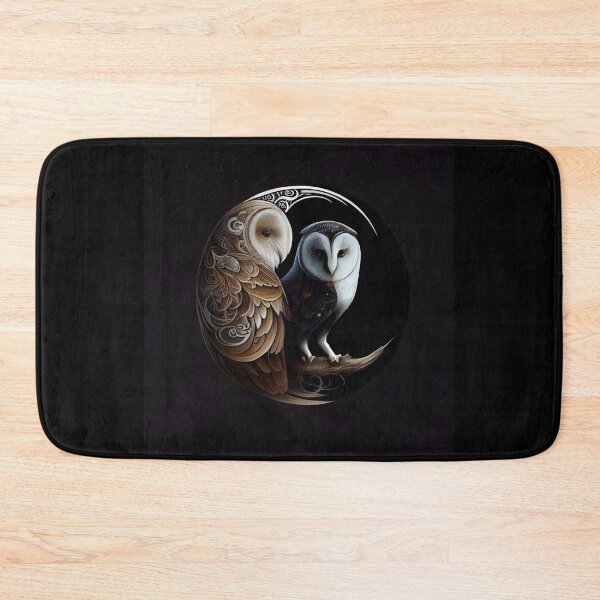 Item preview, Yin And Yang Owl designed and sold by PipikaArt.