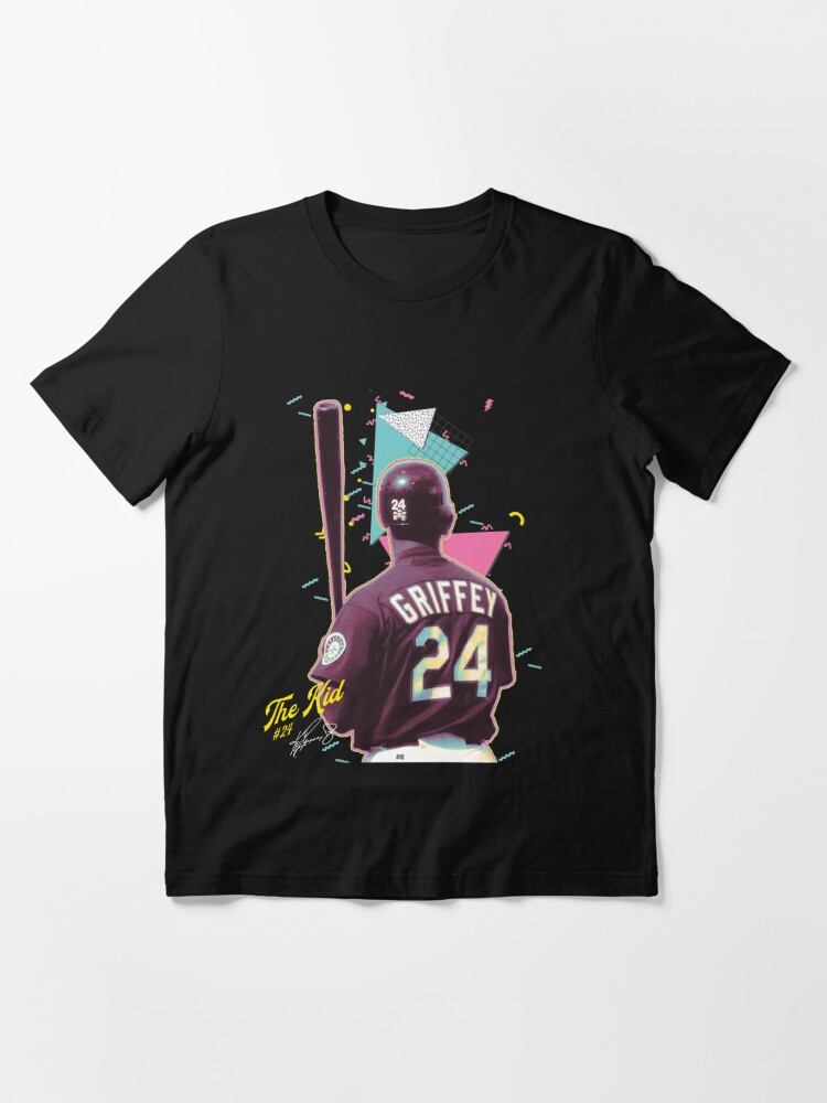 Ken Griffey Jr The Kid Seattle Baseball Legend Signature Vintage Retro 80s  90s Bootleg Rap Style Essential T-Shirt for Sale by EllenMitchell