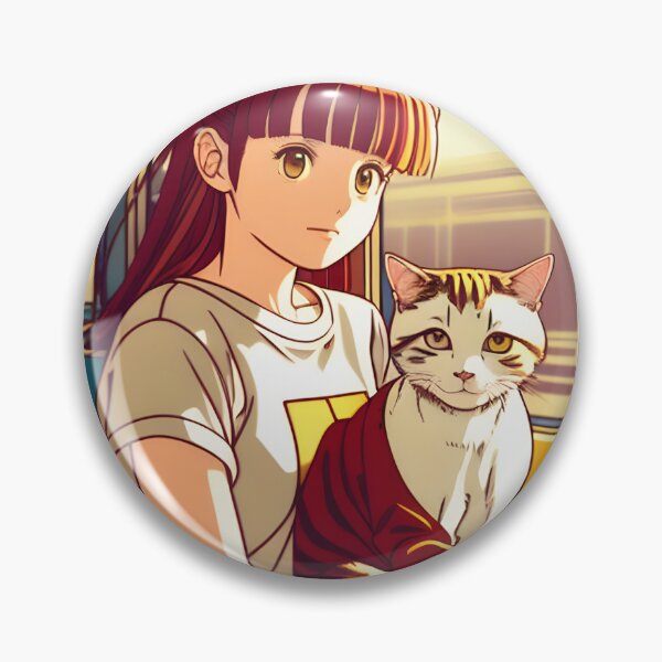 Item preview, Sayori Neko Anime Girl designed and sold by CheeseBlueprint.