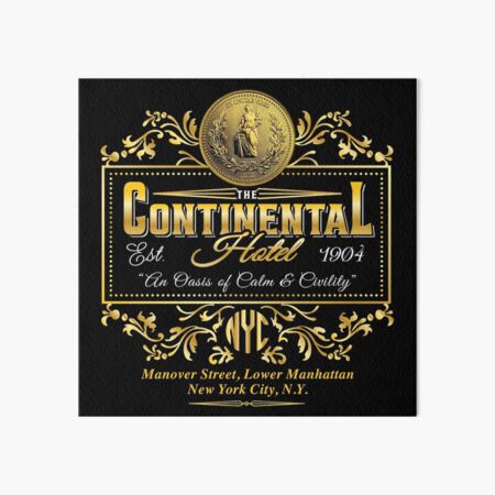 Item preview, The Continental Hotel An Oasis of Calm and Civility designed and sold by Alema Art.
