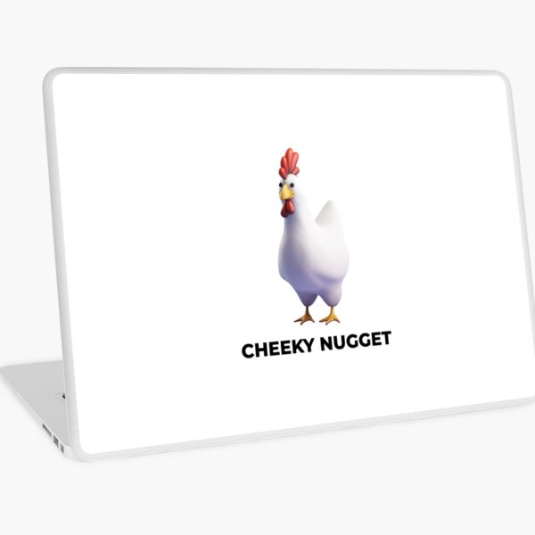 Funny Cheeky Nugget Laptop Skin