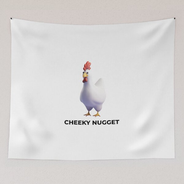 Item preview, Funny Cheeky Nugget designed and sold by Gravedrinker.
