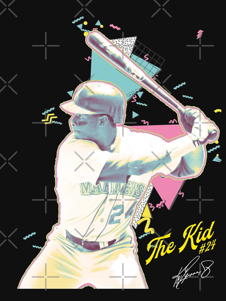 Ken Griffey Jr The Kid Baseball Vintage Signature Perfect Gift For Baseball  Lovers Essential T-Shirt for Sale by georgiyigsub