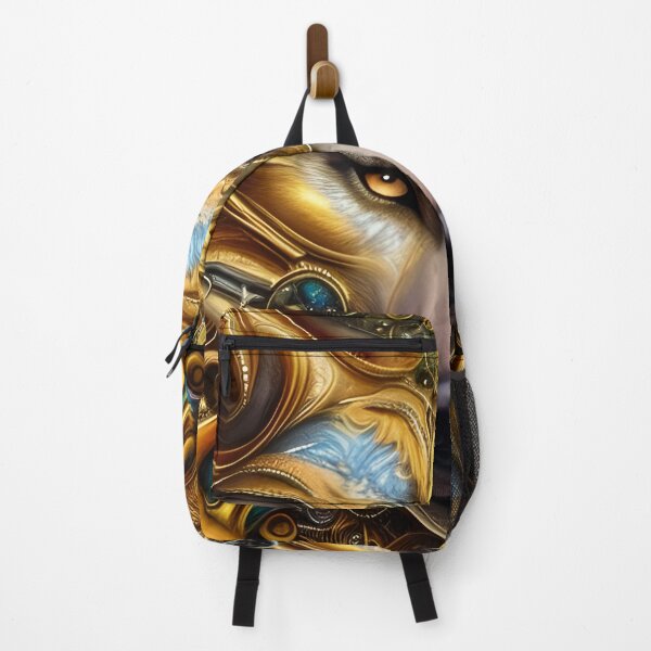 Item preview, Golden wolf artwork designed and sold by Itzjustlife.