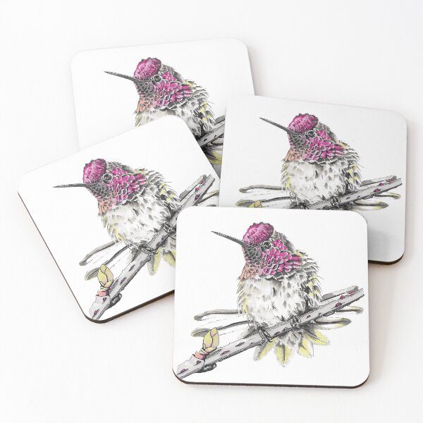 Item preview, Cute Anna's Hummingbird designed and sold by JulieSpriddle.