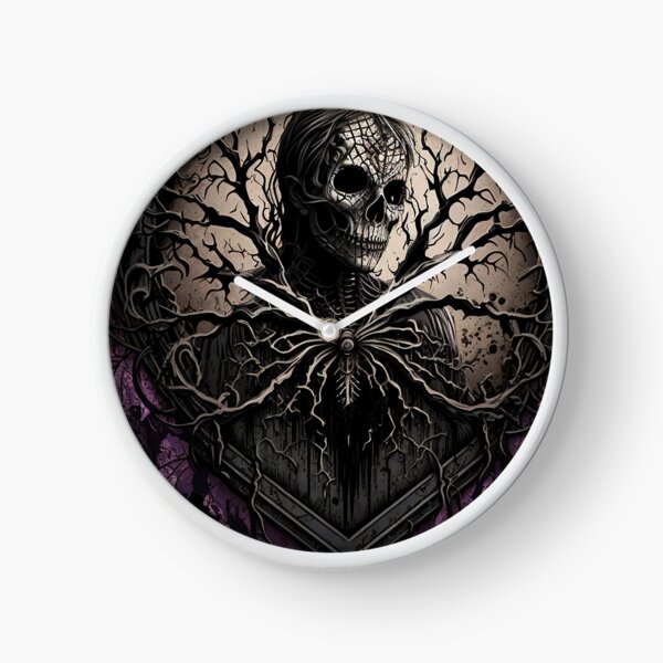 Crypt Keeper Clocks for Sale | Redbubble