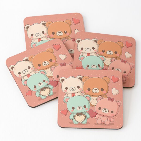 Item preview, Valentine's Day Bears  designed and sold by Design Den.