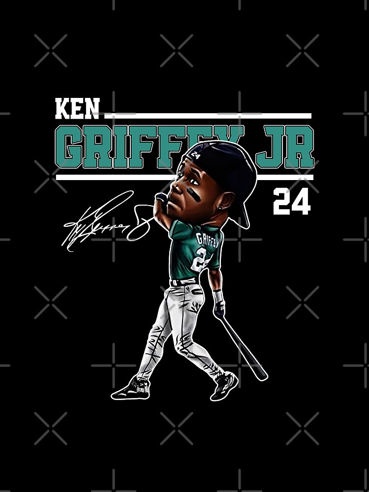 Ken Griffey Jr The Kid Seattle Baseball Legend Signature Vintage Retro 80s  90s Bootleg Rap Style Sticker for Sale by LedanWyman