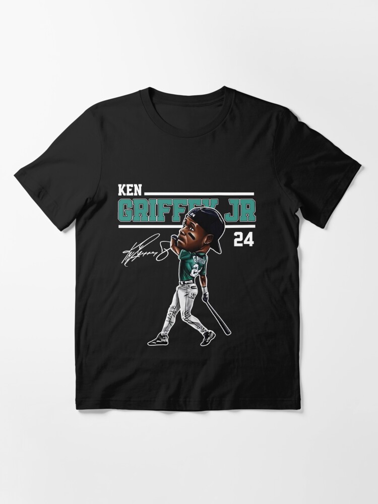 Ken Griffey Jr Seattle The Kid Baseball Legend Signature Vintage Unisex T- Shirt - Teeruto