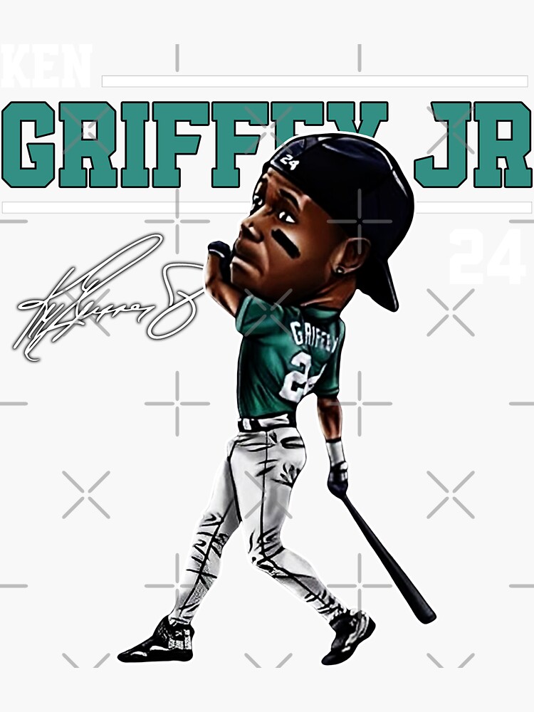 Ken Griffey Jr The Kid Seattle Baseball Legend Signature Vintage Retro 80s  90s Bootleg Rap Style Active T-Shirt for Sale by EllenMitchell