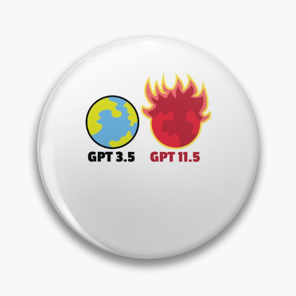 Item preview, Chat GPT Future Of Artificial Intelligence Earth On Fire GPT Ai Joke Meme designed and sold by doseofwin.