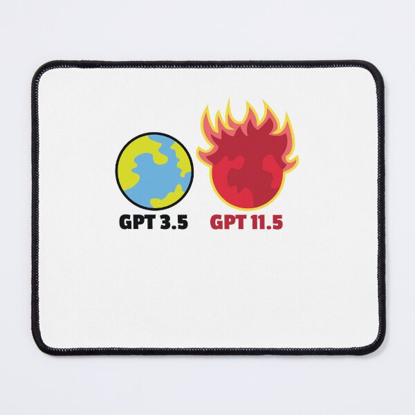 Item preview, Chat GPT Future Of Artificial Intelligence Earth On Fire GPT Ai Joke Meme designed and sold by doseofwin.