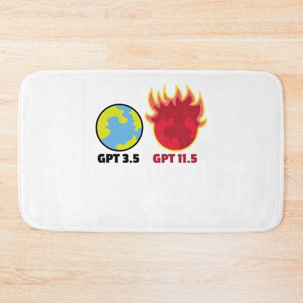 Item preview, Chat GPT Future Of Artificial Intelligence Earth On Fire GPT Ai Joke Meme designed and sold by doseofwin.