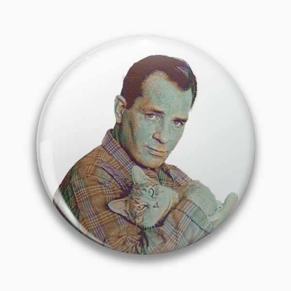 Artikelvorschau, Jack Kerouac und seine Katze entworfen und verkauft von planet99design.