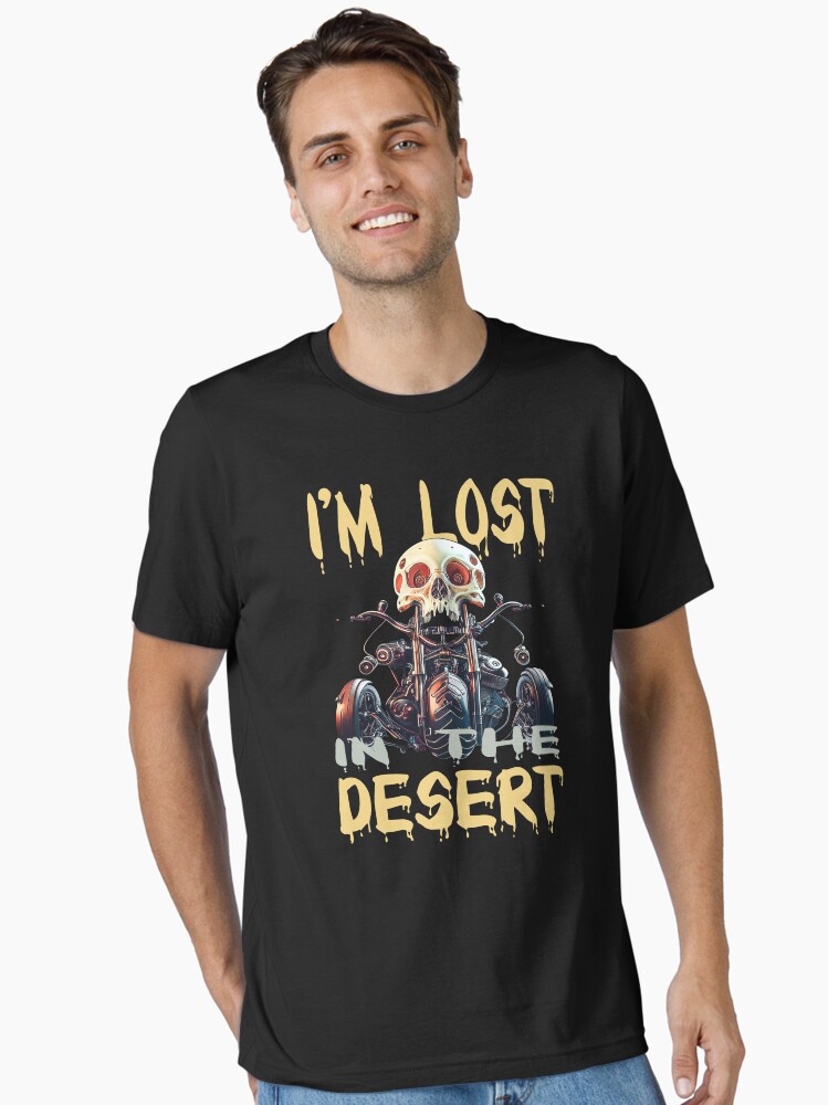 Thumbnail 2 of 7, Essential T-Shirt, Lost in Desert designed and sold by POST-VANITAS.