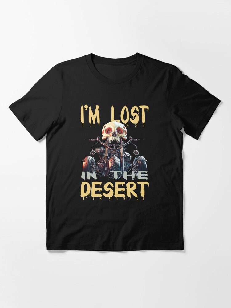 Thumbnail 3 of 7, Essential T-Shirt, Lost in Desert designed and sold by POST-VANITAS.