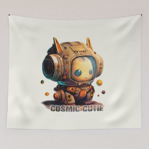 Item preview, Little Astronaut: Cosmic Cutie designed and sold by DieselElkins.