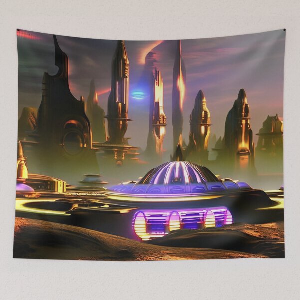 Item preview, Alien Outpost designed and sold by gtcdesign.