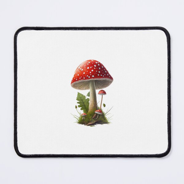 Item preview, Handdrawn Fly Agaric Mushroom - A Whimsical Touch for Your Wardrobe designed and sold by AdaRecordShop.