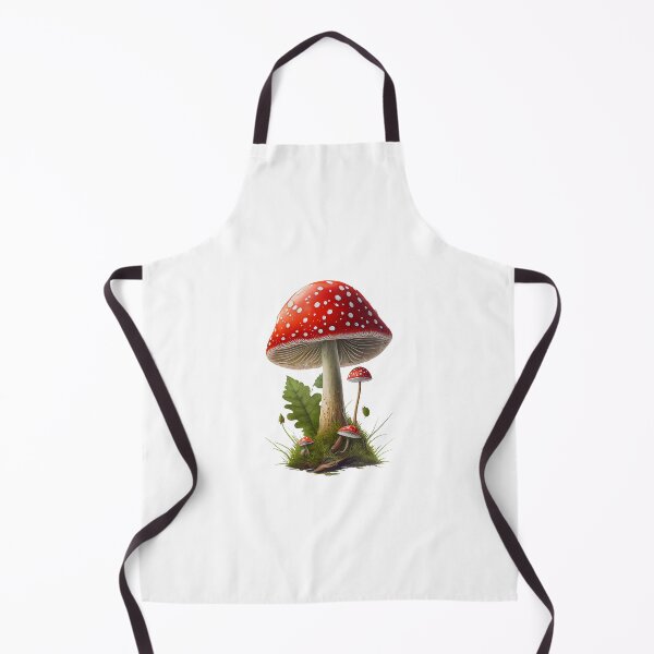 Item preview, Handdrawn Fly Agaric Mushroom - A Whimsical Touch for Your Wardrobe designed and sold by AdaRecordShop.