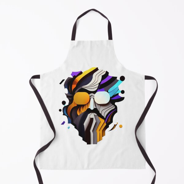 Item preview, Abstract Dude, Abstract Portrait Illustration designed and sold by FromAIwithLove.