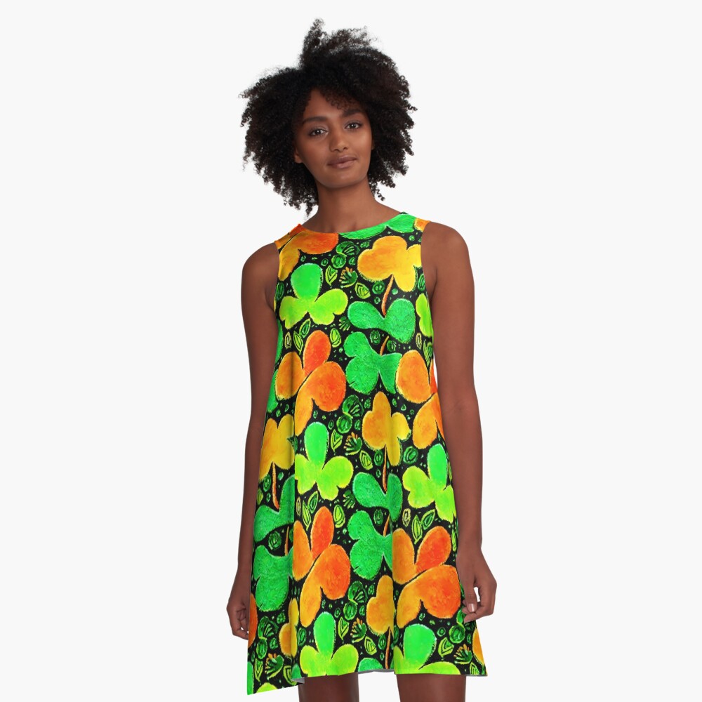 Item preview, A-Line Dress designed and sold by AstonishedCatCo.