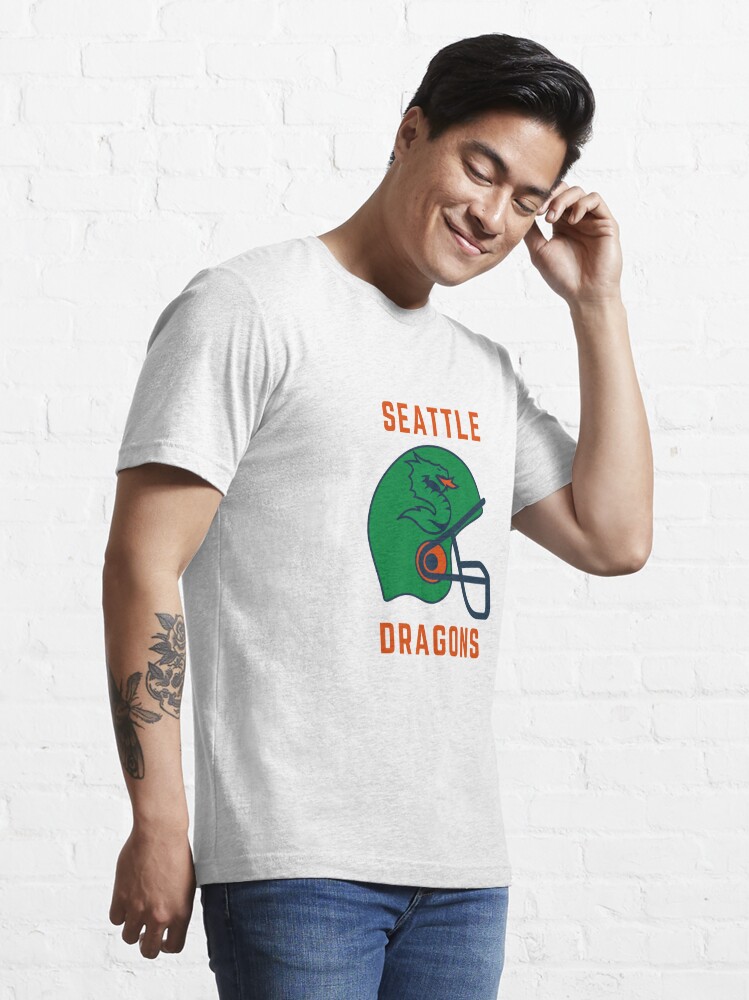 Seattle sea dragons (helmet) Essential T-Shirt for Sale by Lost-co