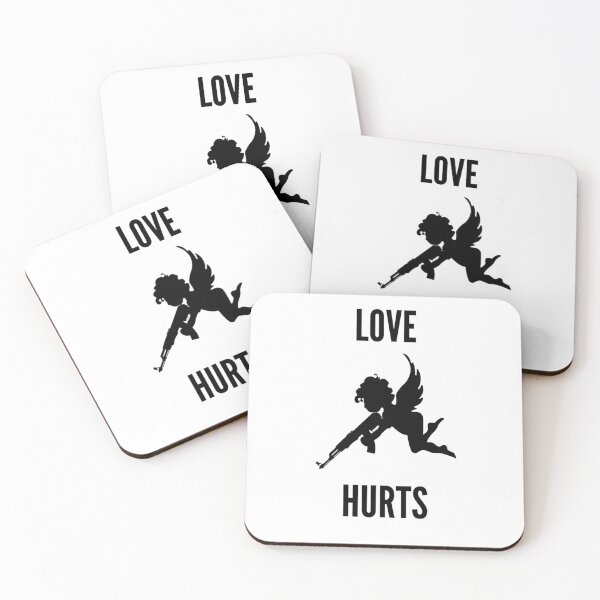 Item preview, Love Hurts Cupid with a Gun designed and sold by AnthonysMerch.