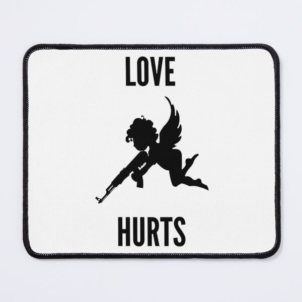 Item preview, Love Hurts Cupid with a Gun designed and sold by AnthonysMerch.