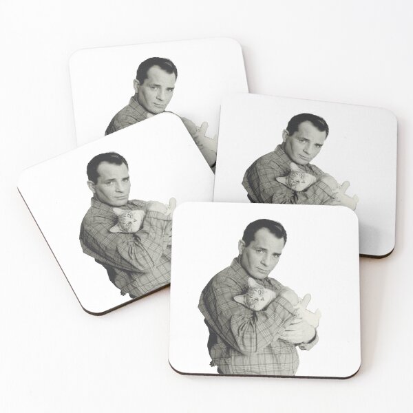 Item preview, Kerouac and His Cat designed and sold by planet99design.