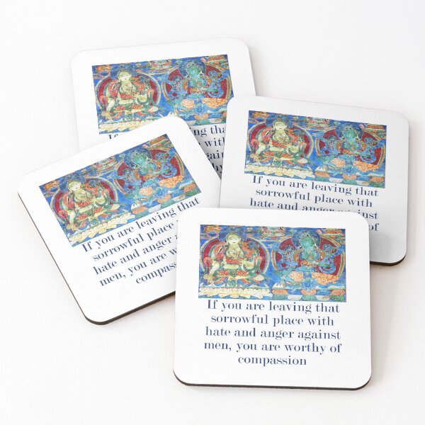 Item preview, If You Are Leaving That Sorrowful Place - Compassion Quote  designed and sold by CrankyOldDude.