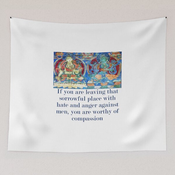 Item preview, If You Are Leaving That Sorrowful Place - Compassion Quote  designed and sold by CrankyOldDude.