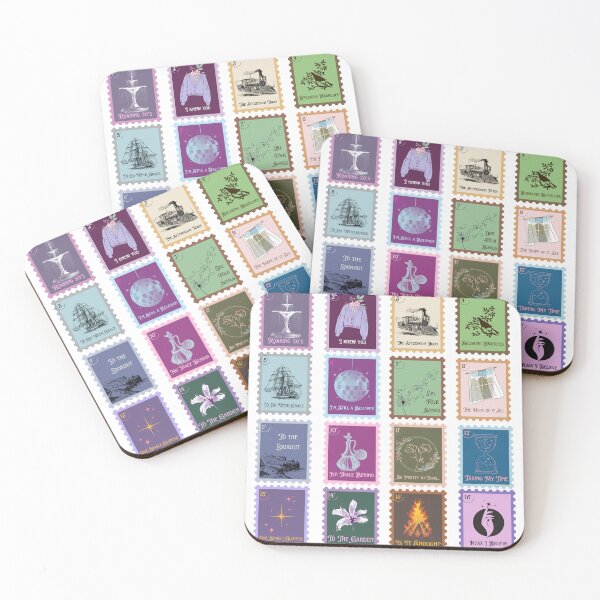 Item preview, Stamps Inspired by Folk Songs designed and sold by Annaladdmac.