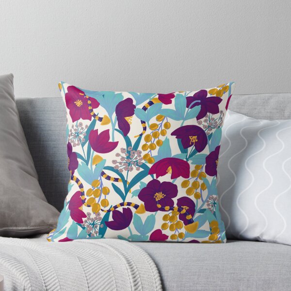 Item preview, Poisonous plants and worms, lenten rose pattern designed and sold by RoseMaryWP.