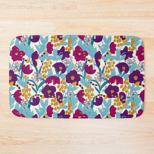 Item preview, Poisonous plants and worms, lenten rose pattern designed and sold by RoseMaryWP.