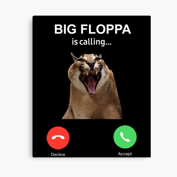 BIG Floppa Canvas Print for Sale by arsenaa