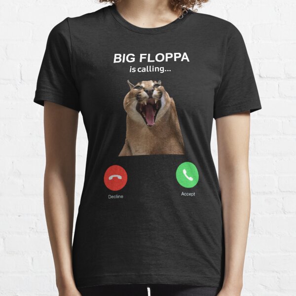 Camiseta Gato Grande Floppa Meme