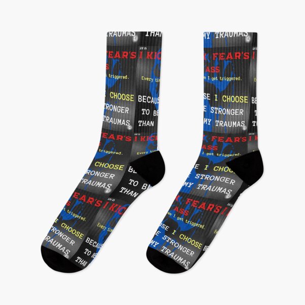Item preview, Day 33 of the year: I kick fear's ass! designed and sold by BuddyBoots.