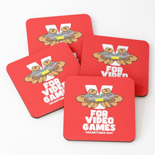 Item preview, V for Video Games Valentines Day designed and sold by VIKING  PROJECT.